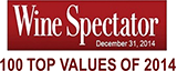 Wine Spectator, December 31, 2014 - 100 Top Values of 2014
